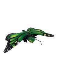 Motýl zelený plyš 30cm (270)