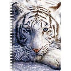 Notes 3D 14x21cm - bílý tygr (10)