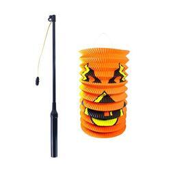 Lampion Halloween se svítící hůlkou; RP 0,05 Kč