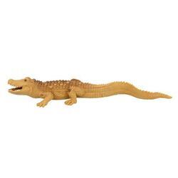 Krokodýl hnědý strečový 26cm (16) CR189