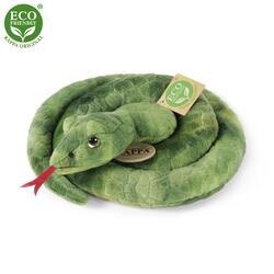 Had zelený plyš 90cm 