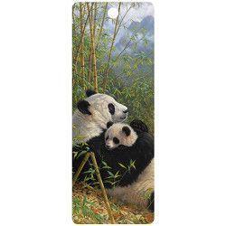 Záložka 3D 15,5x5,7cm - panda s mládětem (25)