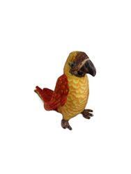 Papoušek červený plyš 30cm (100)
