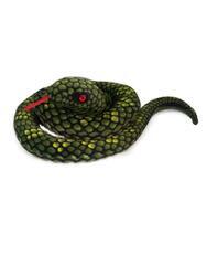 Had olivově-zelený plyš 105cm (80)